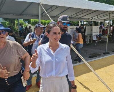 Agradece Ana Paty Peralta participación de funcionarios de casillas en Cancún